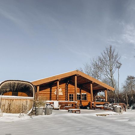 Jægerspris Fjordhygge - Authentic Wood Log Cabin Summerhouse Near Water, Fjord And Forest מראה חיצוני תמונה
