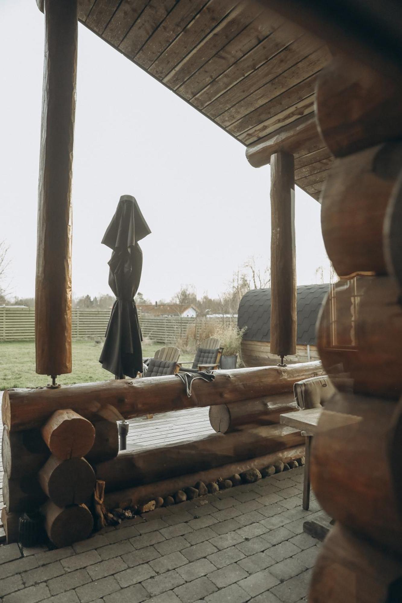 Jægerspris Fjordhygge - Authentic Wood Log Cabin Summerhouse Near Water, Fjord And Forest מראה חיצוני תמונה
