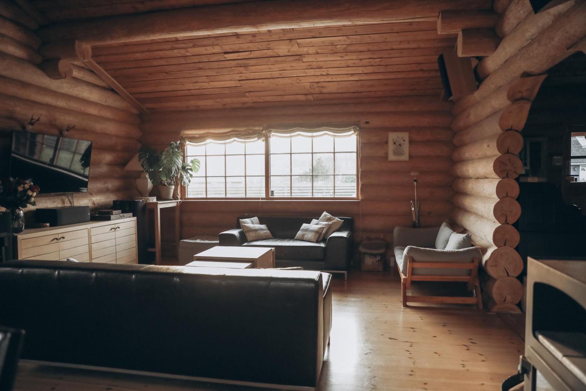Jægerspris Fjordhygge - Authentic Wood Log Cabin Summerhouse Near Water, Fjord And Forest מראה חיצוני תמונה